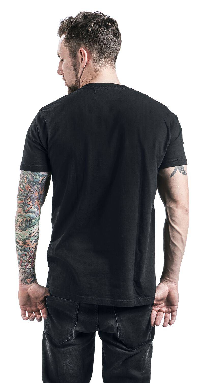 EMP "Stencil Black" T-Shirt schwarz von Red Hot Chili Peppers Sonderangebote