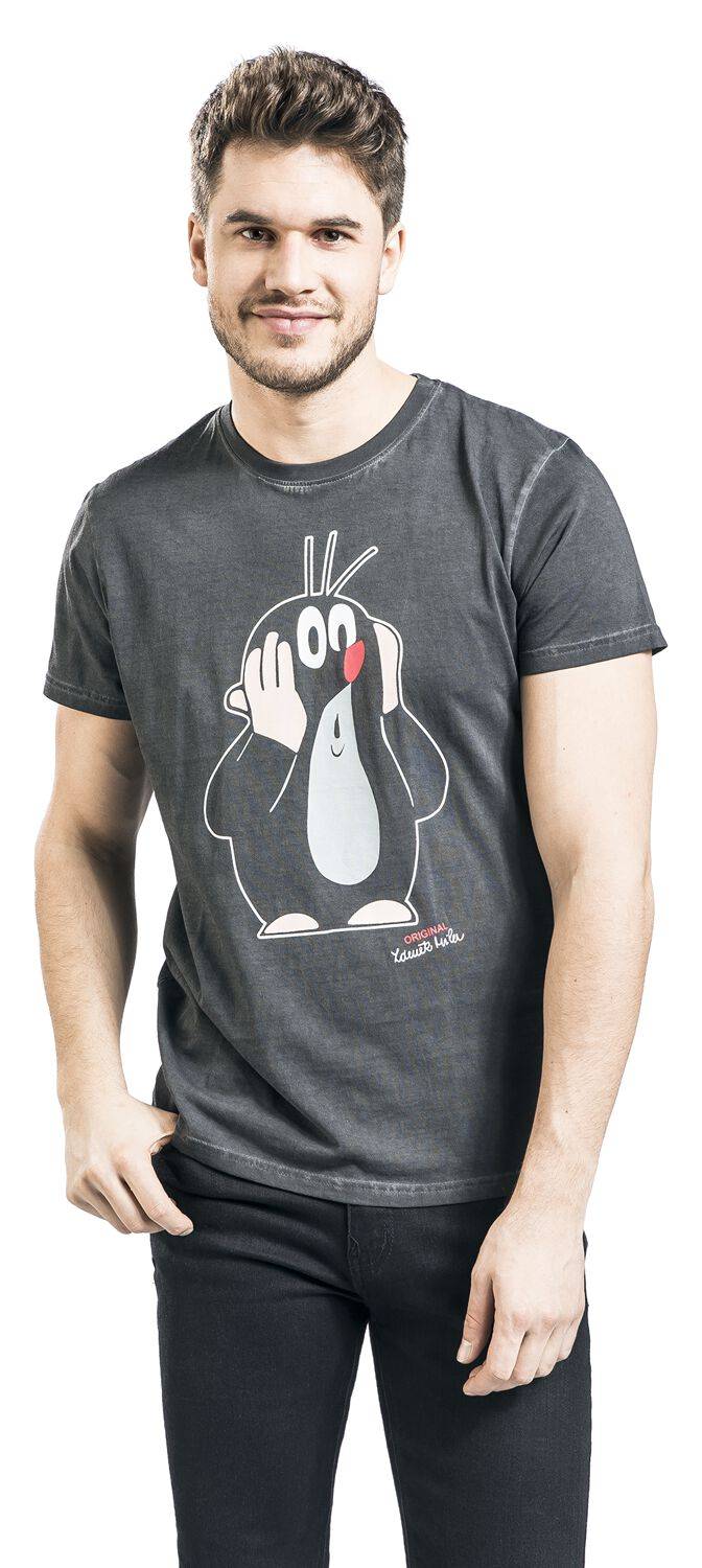 EMP "Oh Oh!" T-Shirt schwarz von Der kleine Maulwurf VIP-Rabatte