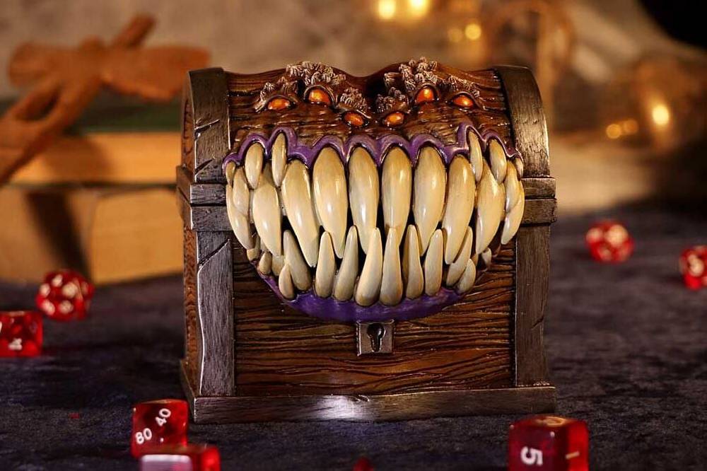 EMP "Mimic Dice Box" Aufbewahrungsbox multicolor von Dungeons and Dragons Wochenangebot