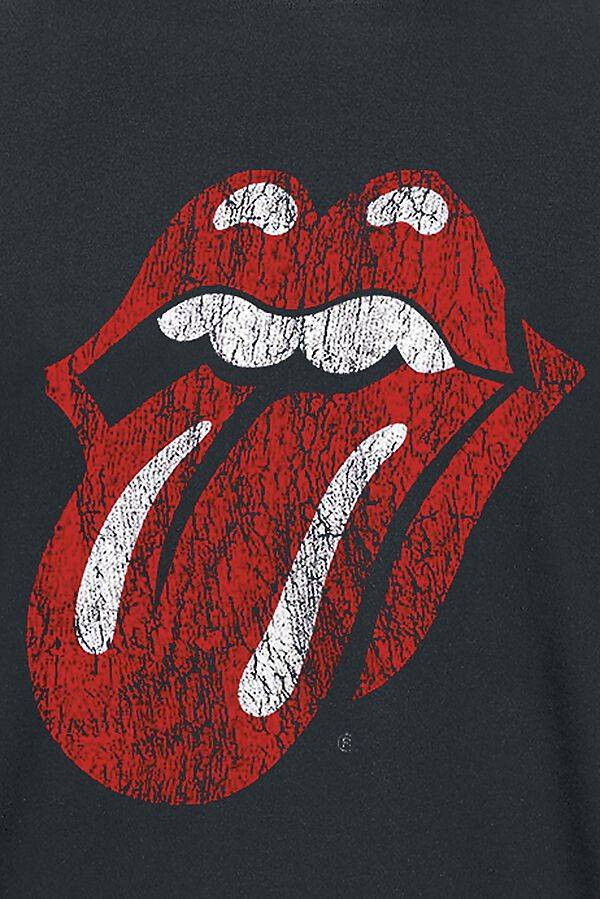 EMP "Classic Tongue" T-Shirt schwarz von The Rolling Stones Nur für heute