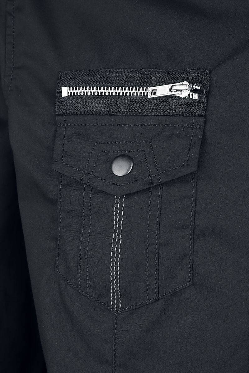 EMP "Rockstar Shirt Longsleeve" Langarmhemd schwarz von Brandit Vierteljährliche Förderung