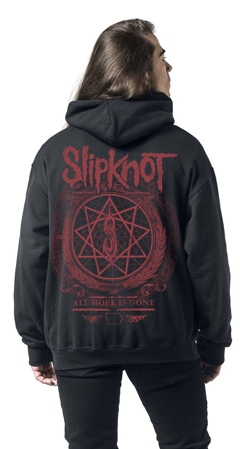 EMP "Blurry" Kapuzenpullover schwarz von Slipknot Riesige Rabatte