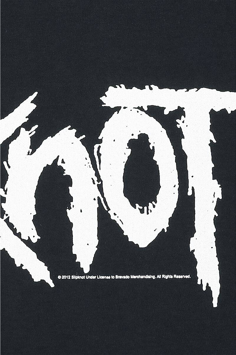 EMP "White Logo" T-Shirt schwarz von Slipknot Clearance-Verkauf