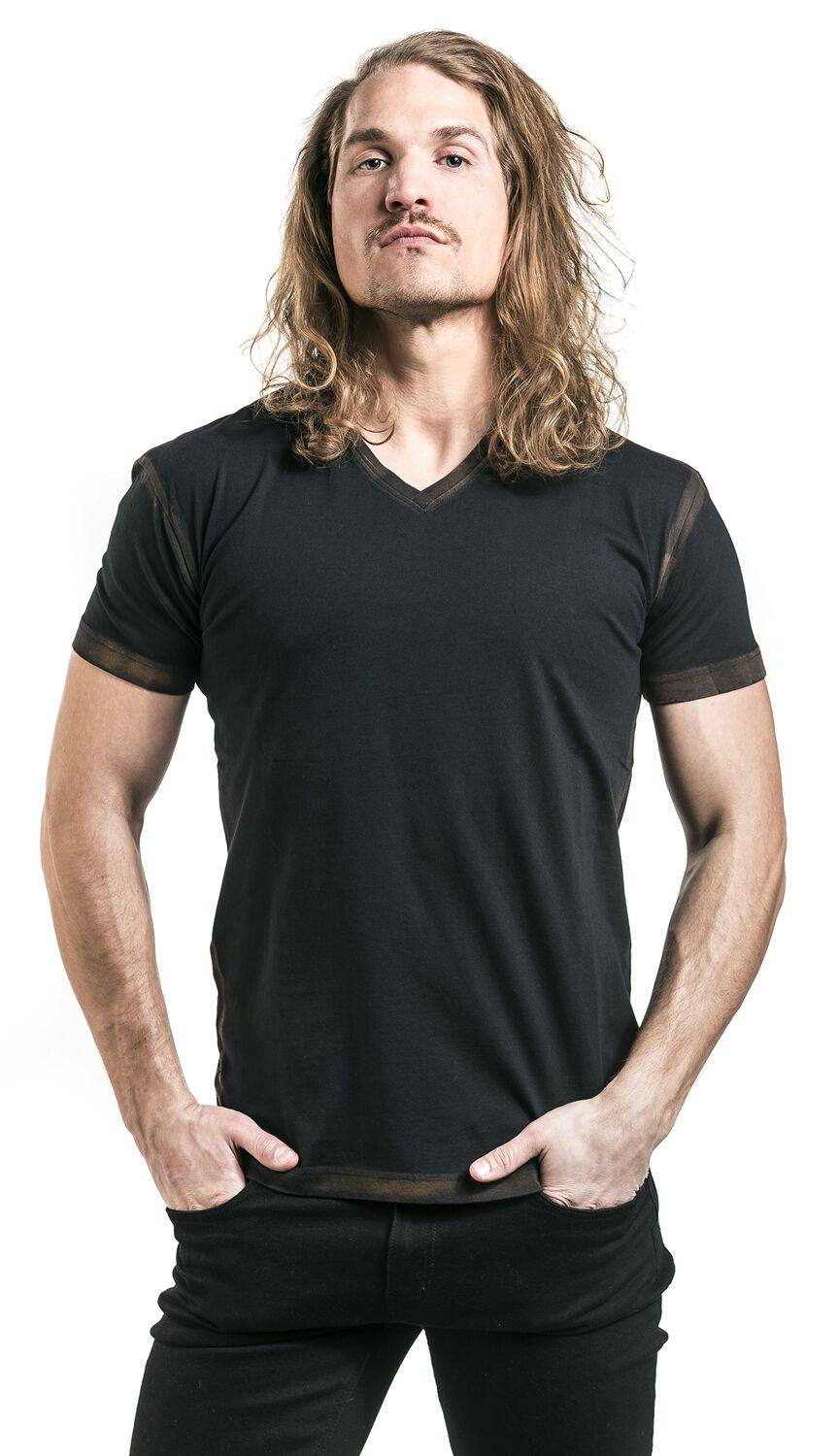 EMP T-Shirt schwarz von Black Premium by EMP Fabrikladen