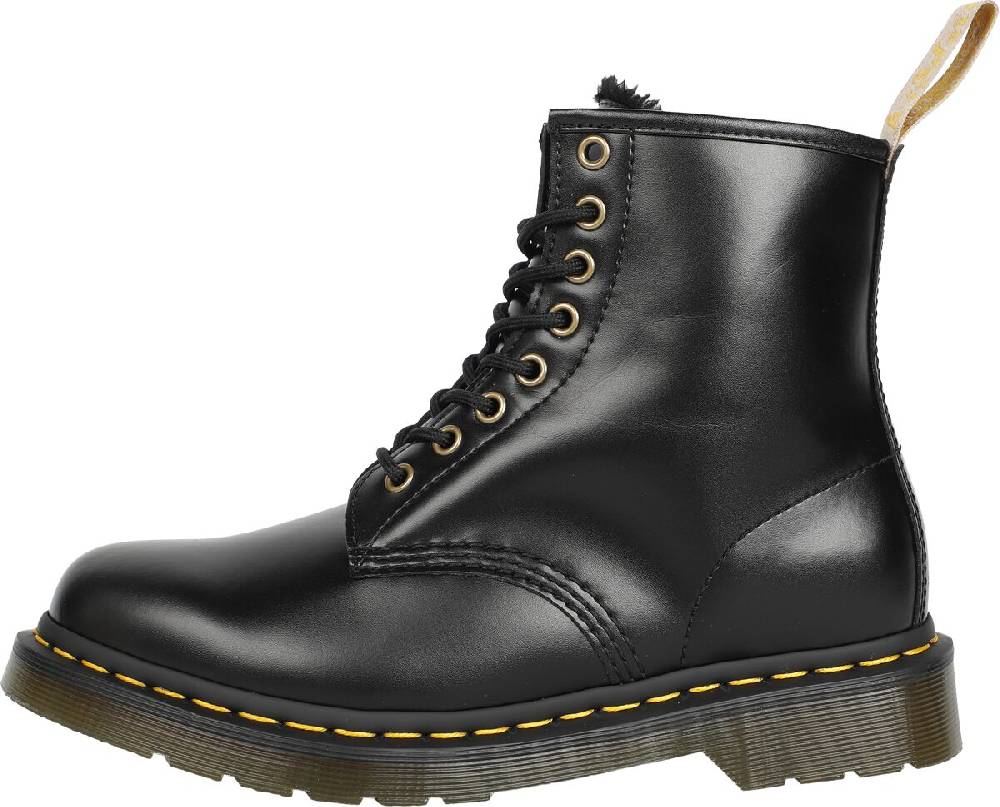 EMP "Vegan 1460 - Black Norfolk Flat" Boot schwarz von Dr. Martens Online