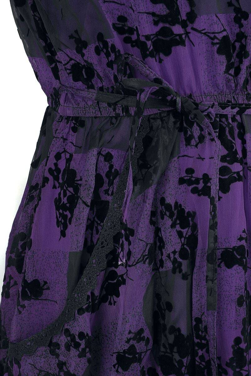 EMP "Ilsa Dress" Kurzes Kleid schwarz/lila von Innocent Verkauf