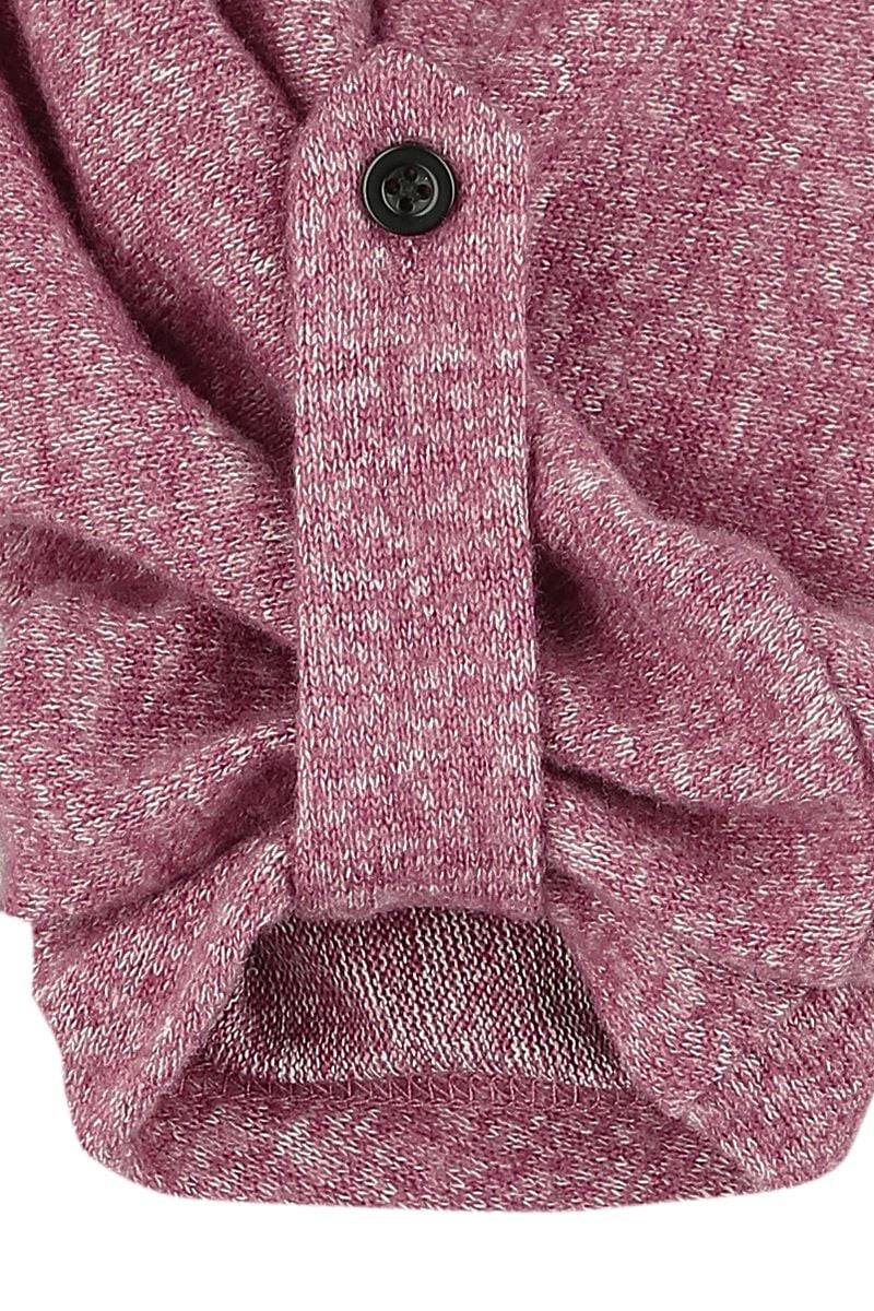 EMP Langarmshirt bordeaux/schwarz von RED by EMP Fabrikpreis