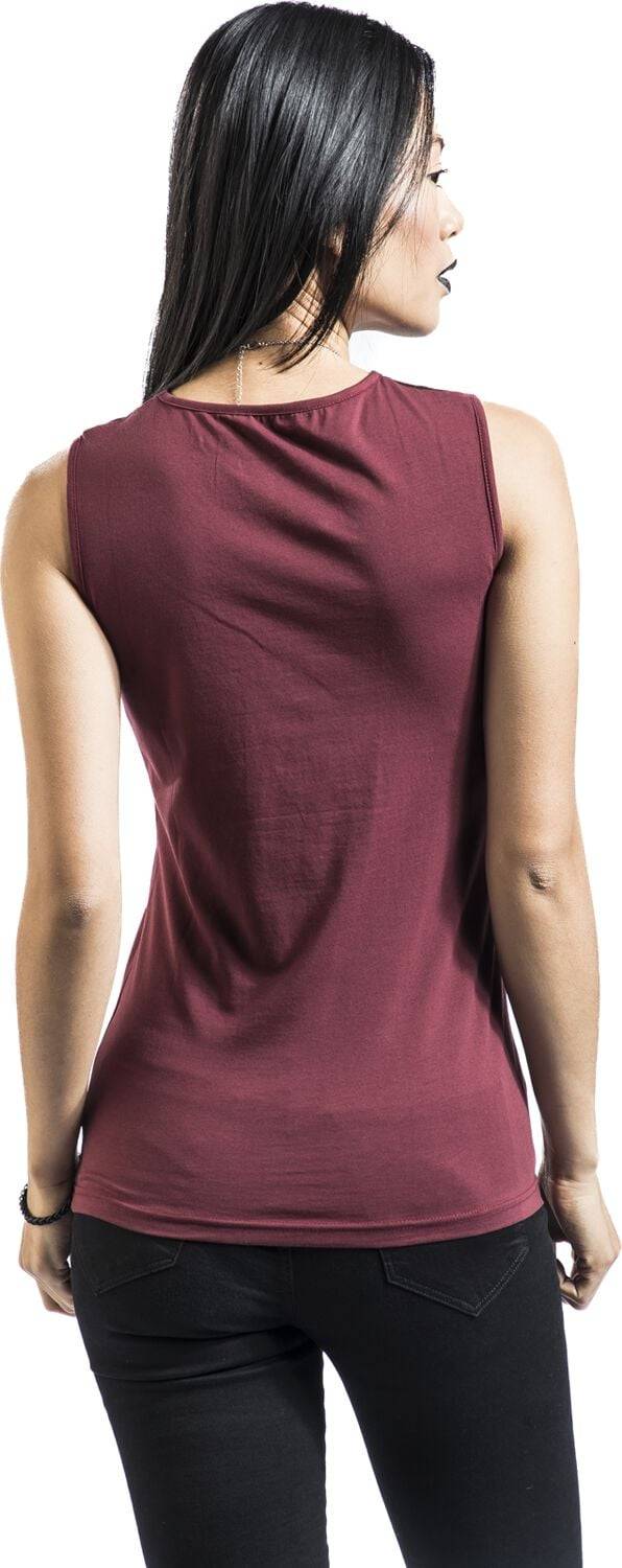 EMP Top rot von Rock Rebel by EMP Sonderangebot