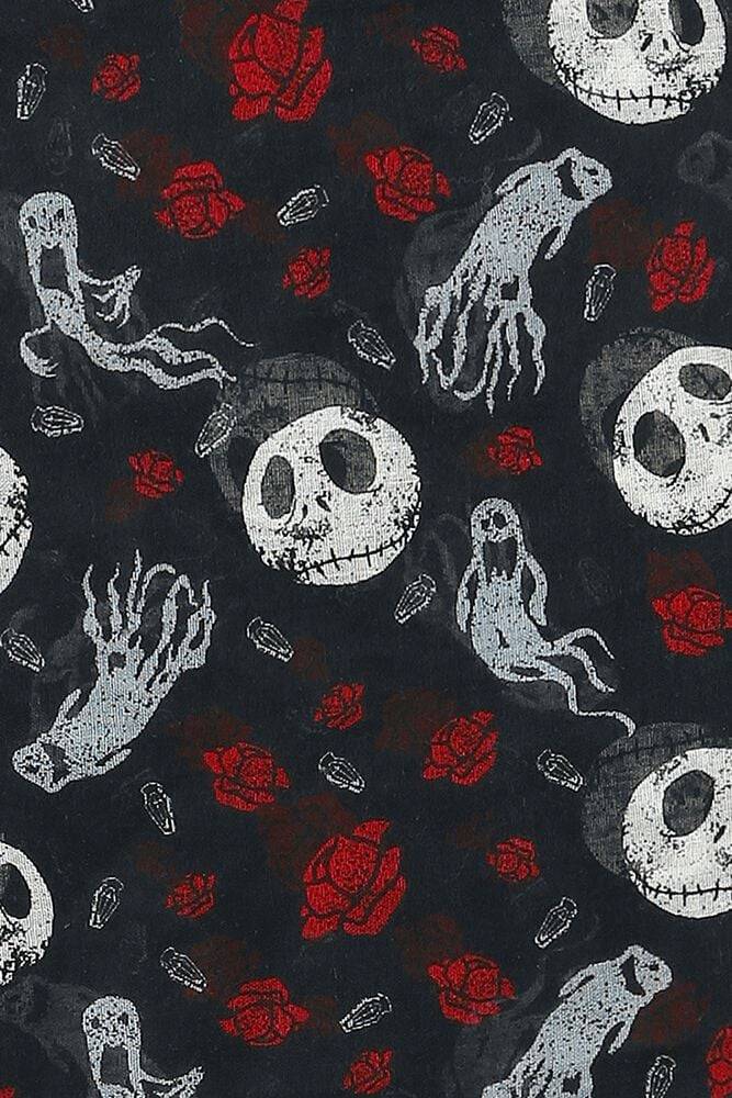 EMP "Jack Skellington - Ghost & Roses" Tuch multicolor von The Nightmare Before Christmas Versandkostenfrei