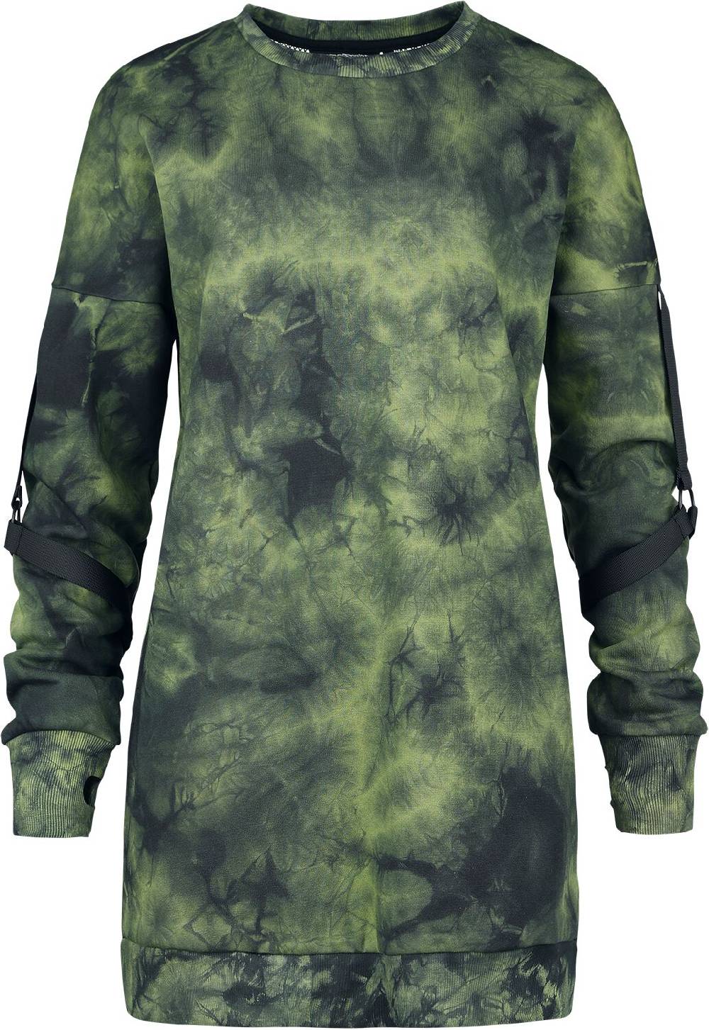 EMP "Kami Jumper" Sweatshirt schwarz/grün von Poizen Industries Preisnachlass