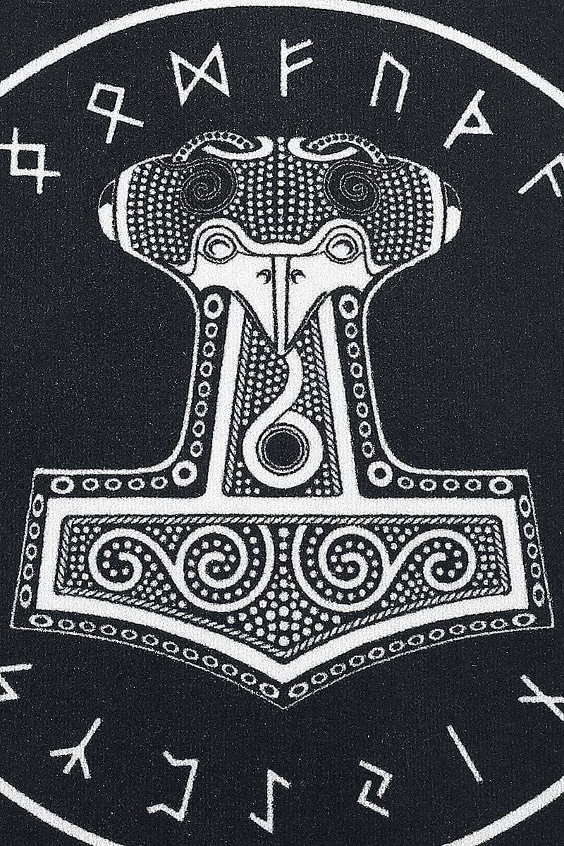 EMP "Thor's Hammer" Teppich schwarz von Thor's Hammer Valentinstagsangebot