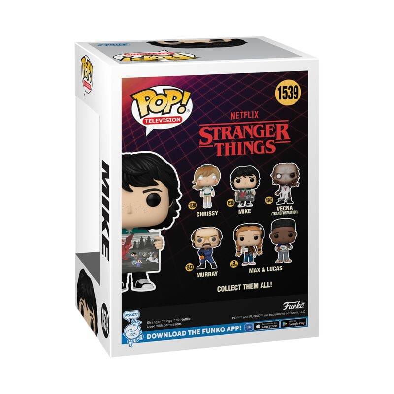 EMP "Mike Vinyl Figur 1539" Funko Pop! multicolor von Stranger Things Lagerräumung