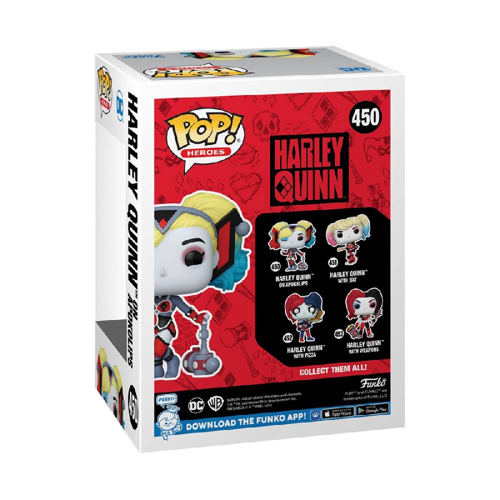 EMP "Harley on Apokolips Vinyl Figur 450" Funko Pop! von Harley Quinn Top Angebot