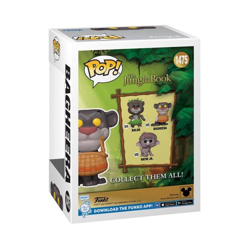 EMP "Bagheera Vinyl Figur 1475" Funko Pop! multicolor von Das Dschungelbuch Exklusive Angebote