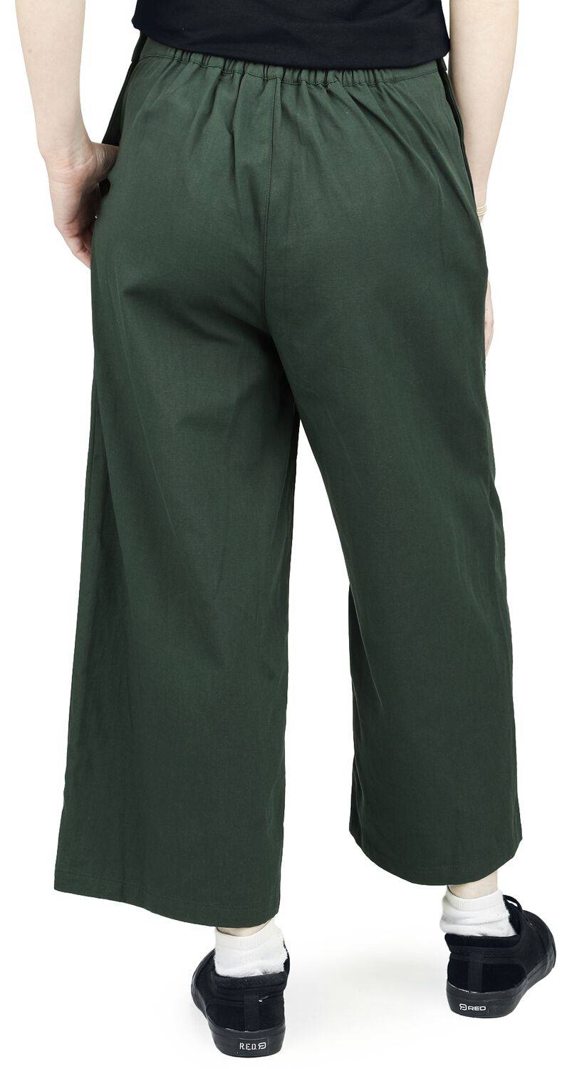 EMP "Pretty Perfect Trousers" Stoffhose grün von Banned Retro Saisonale Angebote