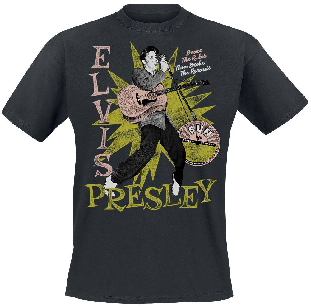 EMP "Broke The Rules" T-Shirt schwarz von Presley, Elvis JETZT KAUFEN