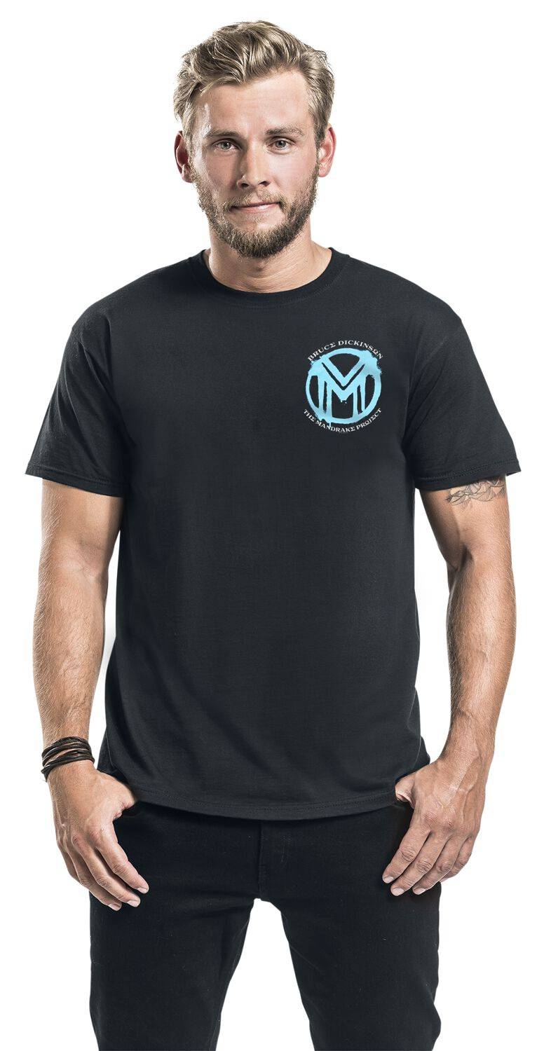 EMP "Mandrake Project 1.1" T-Shirt schwarz von Bruce Dickinson Bis zu 50% Rabatt