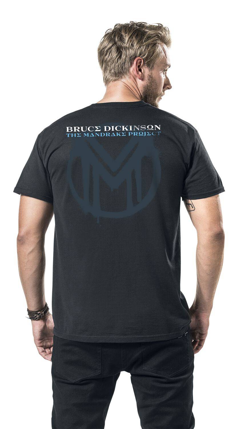EMP "Mandrake Project 1.1" T-Shirt schwarz von Bruce Dickinson Bis zu 50% Rabatt