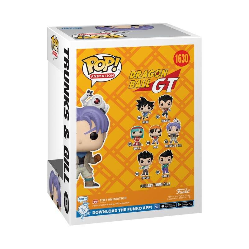 EMP "GT - Trunks & Gill Vinyl Figur 1630" Funko Pop! multicolor von Dragon Ball Limitierter Zeitrabatt