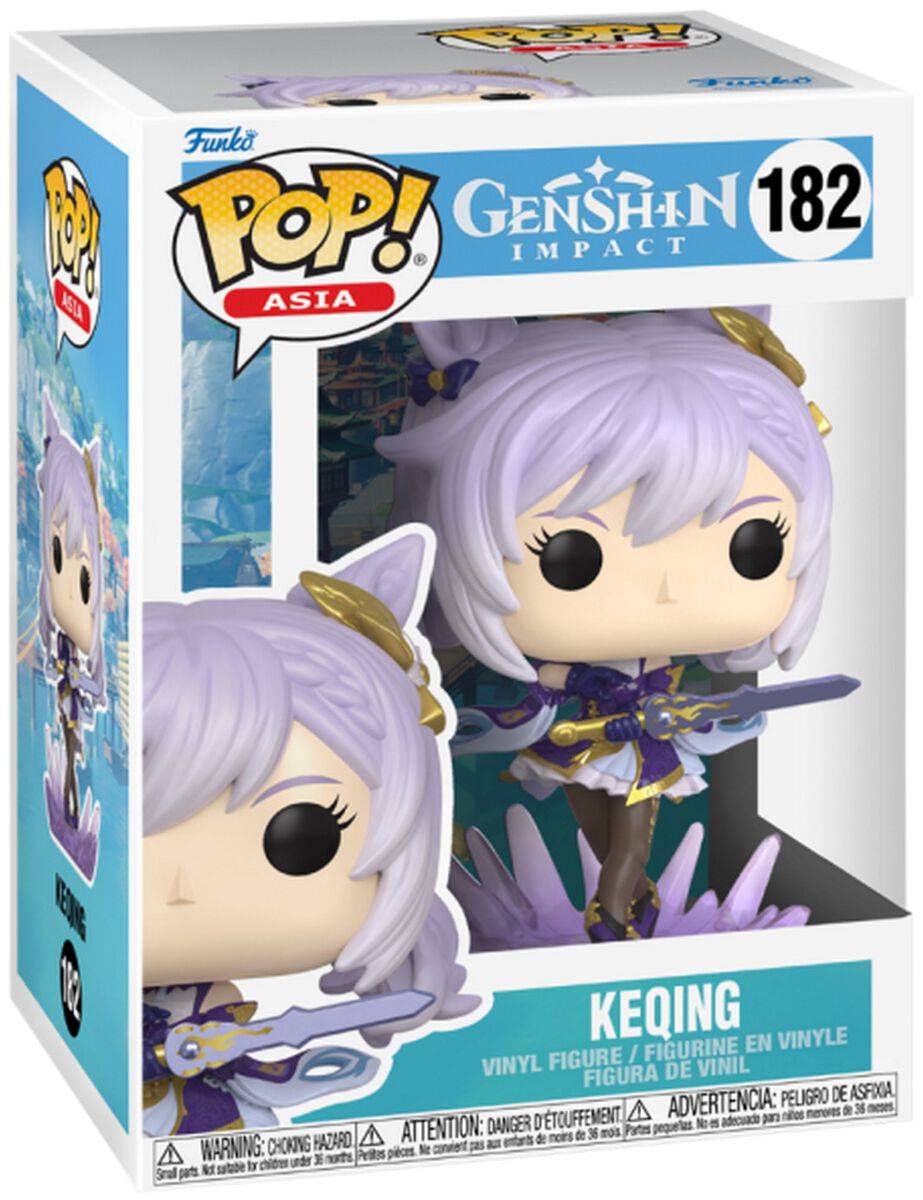 EMP "Keqing Vinyl Figur 182" Funko Pop! multicolor von Genshin Impact Günstig kaufen