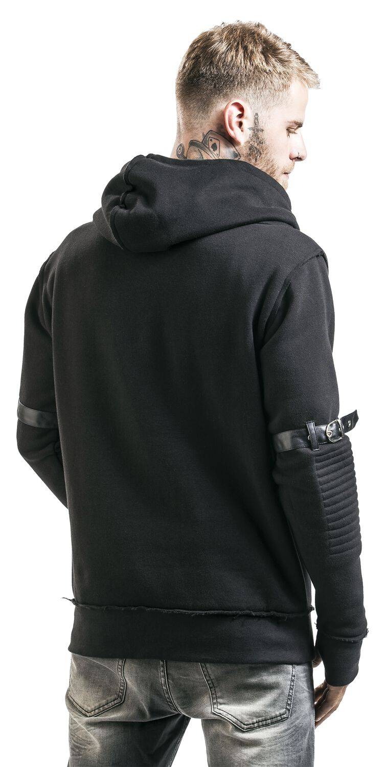 EMP "Voyage Hood" Kapuzenpullover schwarz von Vixxsin Muttertagsangebot