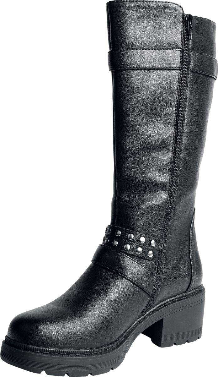 EMP Stiefel schwarz von Gothicana by EMP Vatertagsangebot