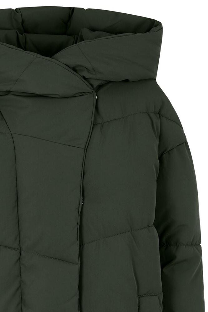 EMP "NMTally Long Jacket" Wintermantel oliv von Noisy May Heißer Verkauf