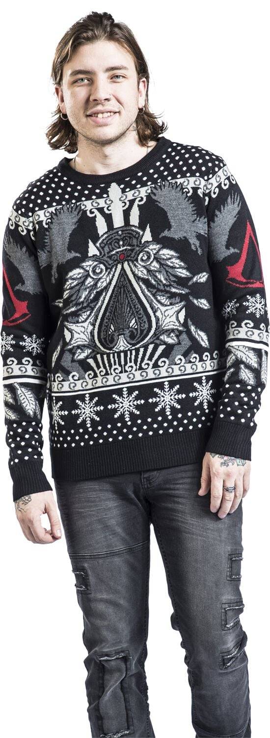 EMP "Emblem" Weihnachtspullover multicolor von Assassin's Creed Zeitlich begrenztes Angebot