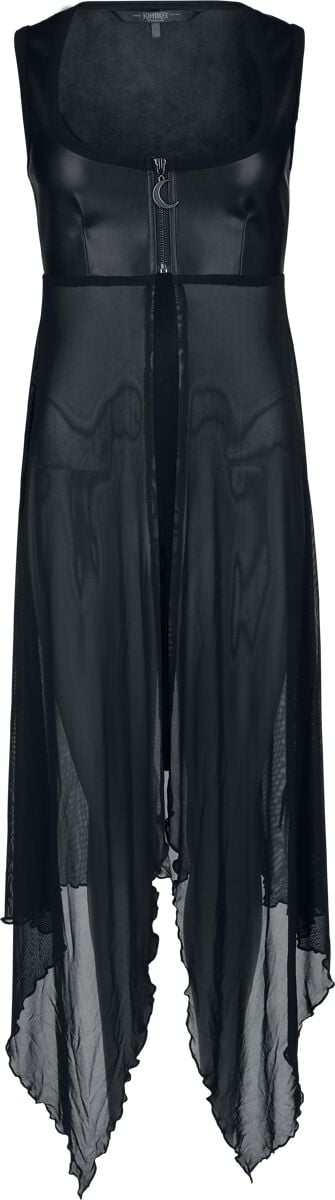 EMP "Acendance Duster" Mittellanges Kleid schwarz von KIHILIST by KILLSTAR Sonderangebote