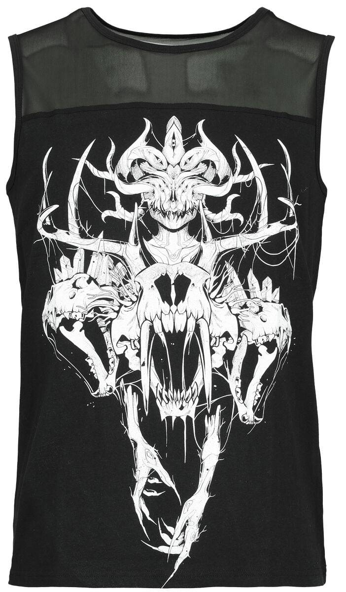 EMP Tank-Top schwarz von Gothicana by EMP Zeitbegrenzte Promotion