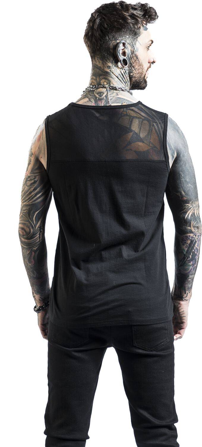 EMP Tank-Top schwarz von Gothicana by EMP Zeitbegrenzte Promotion