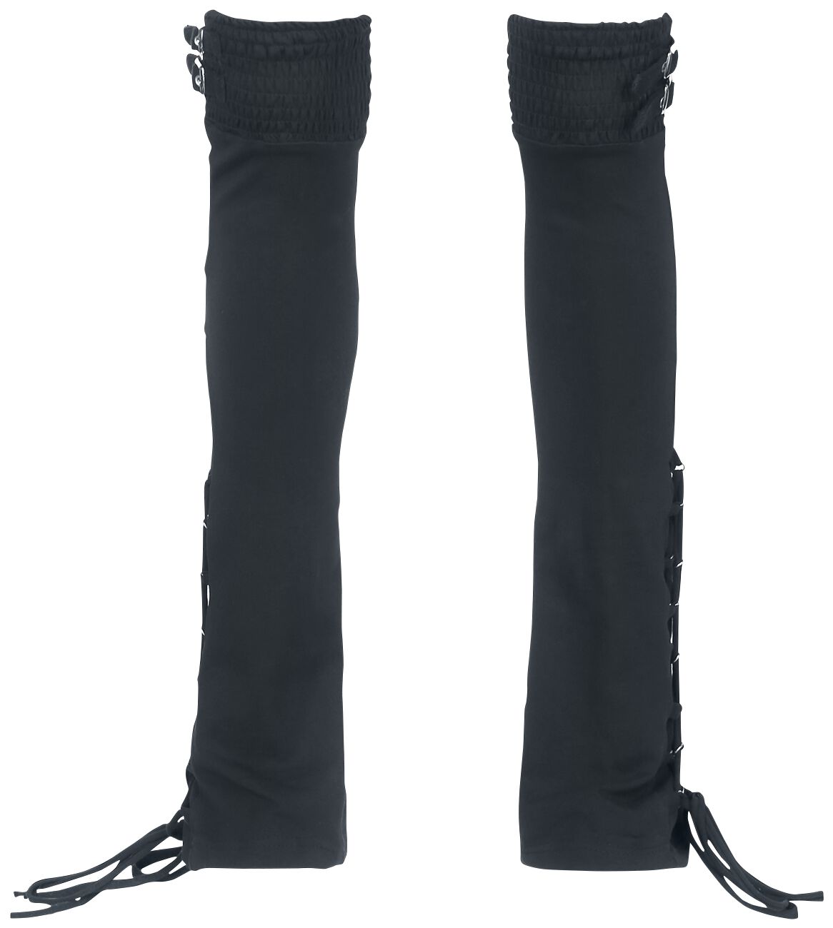 EMP Kniestrümpfe schwarz von Gothicana by EMP Sonderangebot der Fabrik