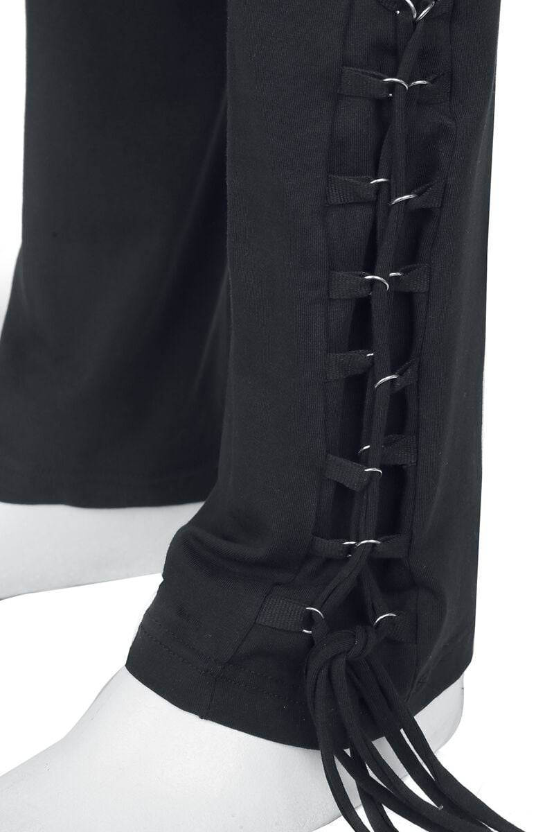 EMP Kniestrümpfe schwarz von Gothicana by EMP Sonderangebot der Fabrik