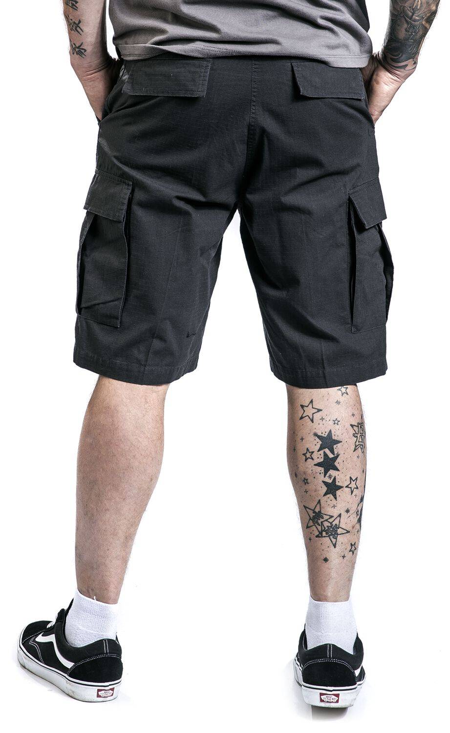EMP "BDU Ripstop Short" Short anthrazit von Brandit 50% Rabatt mit kostenlosem Versand