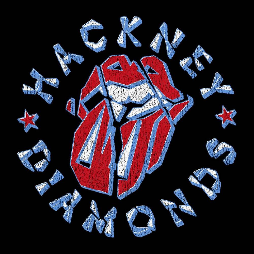 EMP "Hackney Diamonds Circle Tongue" T-Shirt schwarz von The Rolling Stones Auslauf