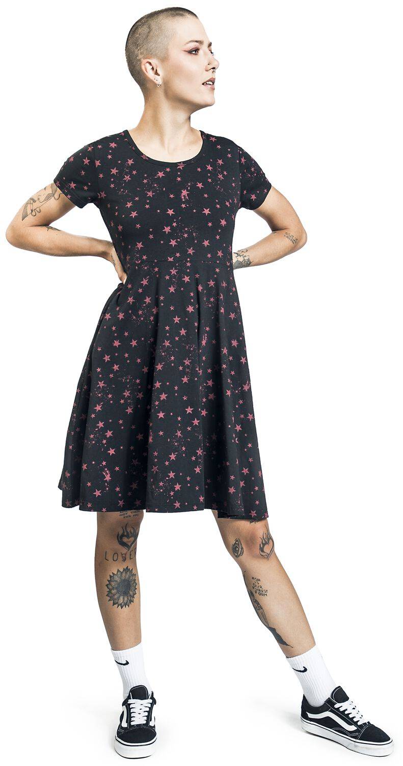 EMP Kurzes Kleid schwarz/rot von RED by EMP Hotsell