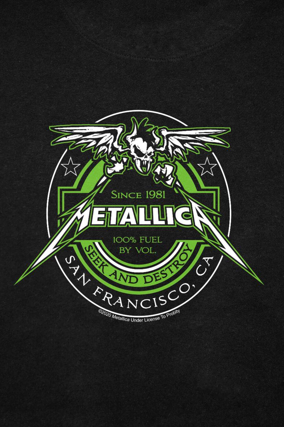 EMP "Metal-Kids - Fuel" Kinder-Kapuzenjacke schwarz von Metallica Fabrikpreis