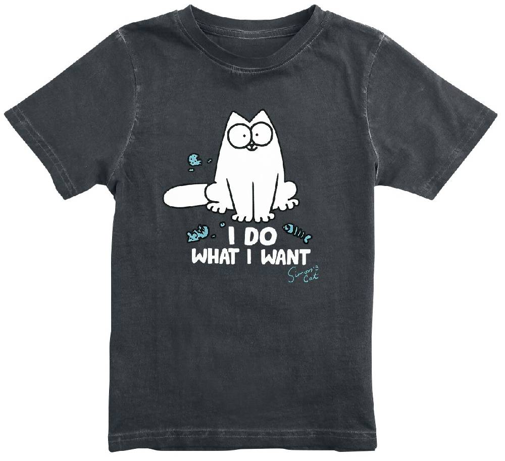 EMP "I Do What I Want" T-Shirt multicolor von Simon's Cat Vatertagsangebot