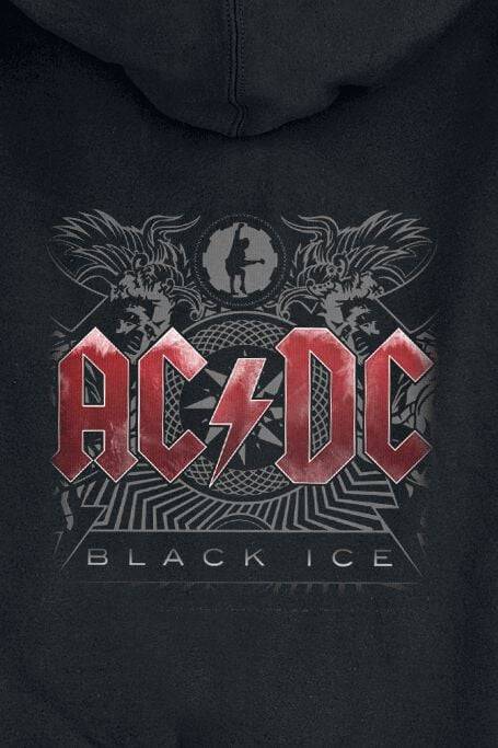 EMP "Metal-Kids - Black Ice" Baby-Kapuzenjacke schwarz von AC/DC Jubiläumsangebot