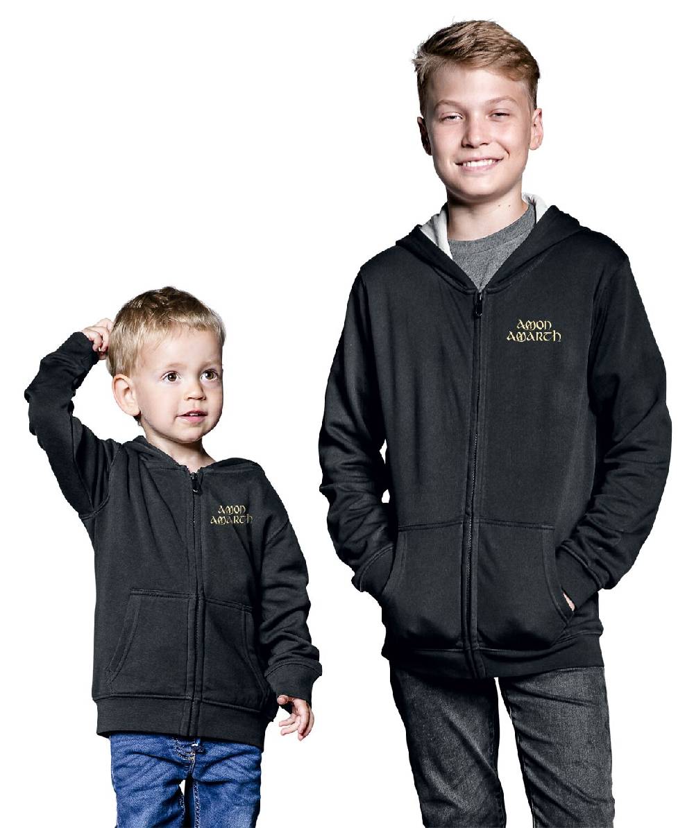 EMP "Metal-Kids - Little Berserker" Kinder-Kapuzenjacke schwarz von Amon Amarth Bestseller