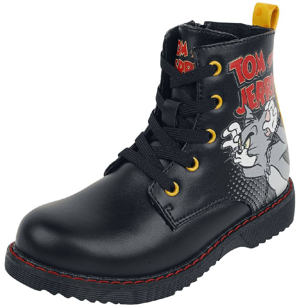EMP "Kids - Cheese" Kinder Boots schwarz von Tom And Jerry Räumungsverkauf