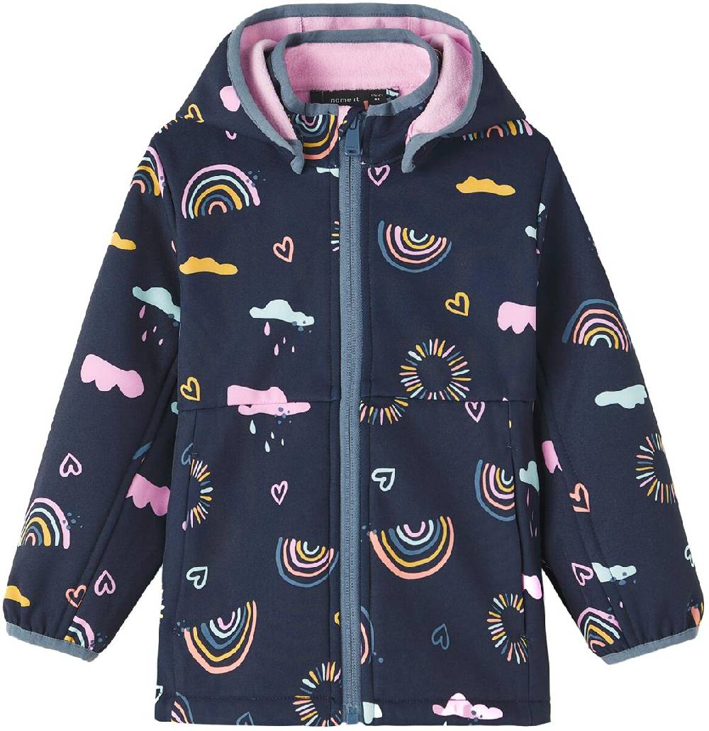 EMP "Malta Rainbow Dream Softshell" Jacke multicolor von name it Sonderangebote