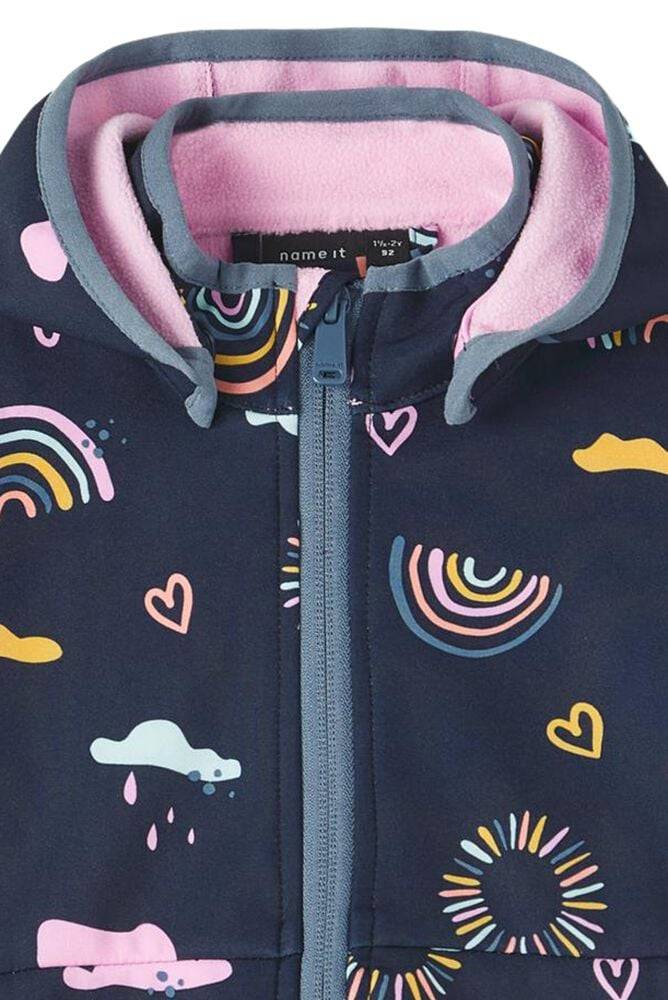 EMP "Malta Rainbow Dream Softshell" Jacke multicolor von name it Sonderangebote