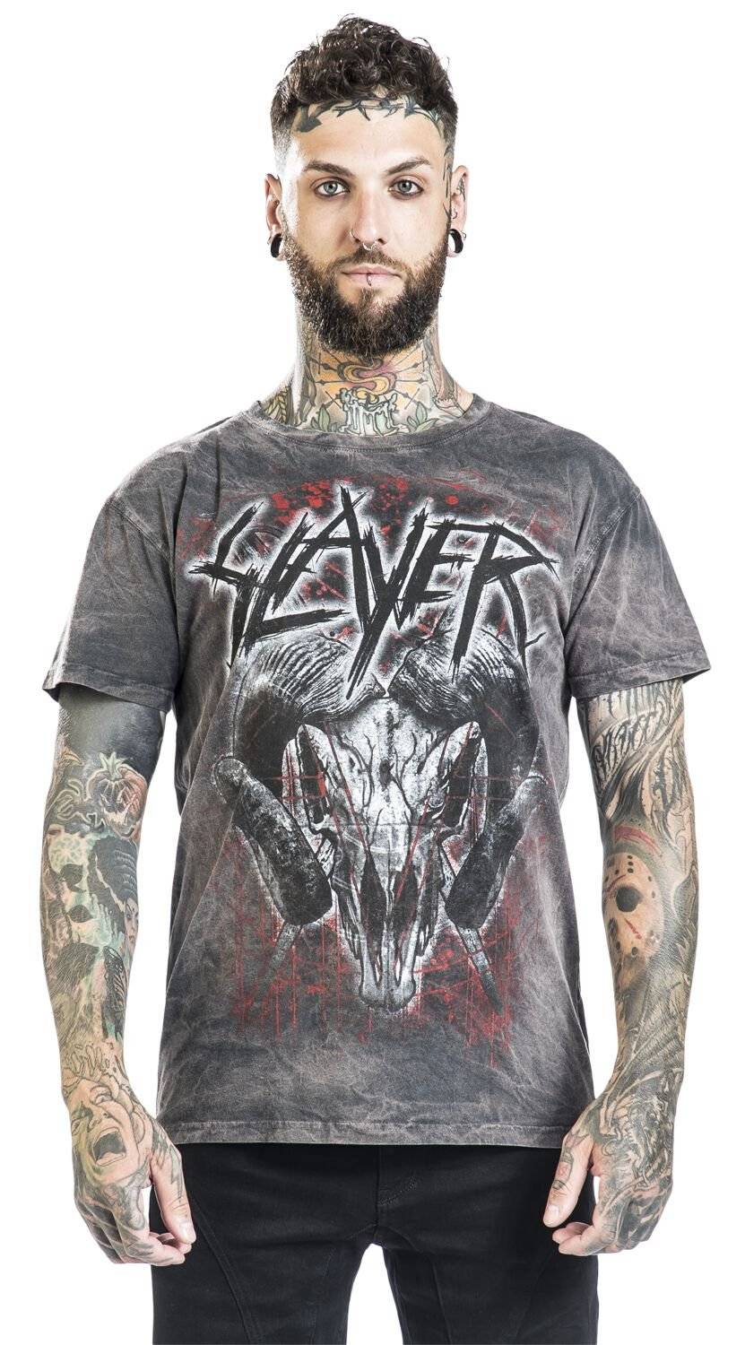 EMP "Mongo Logo" T-Shirt charcoal von Slayer Speichern exportieren