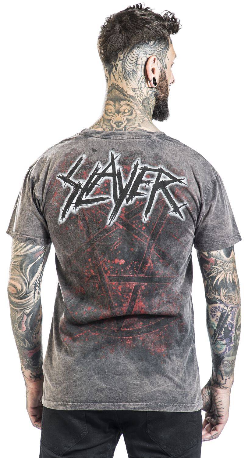EMP "Mongo Logo" T-Shirt charcoal von Slayer Speichern exportieren