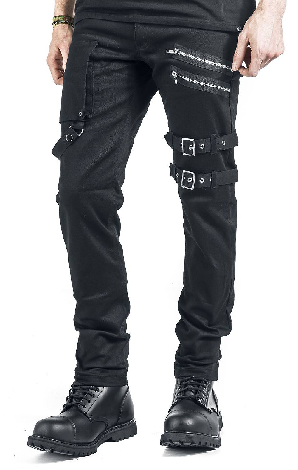 EMP "Ice Breaker" Jeans schwarz von Vixxsin Schlussverkauf