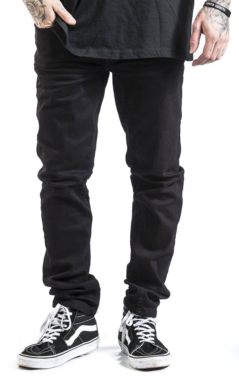 EMP "Loom" Jeans schwarz von ONLY and SONS Günstiger Verkauf