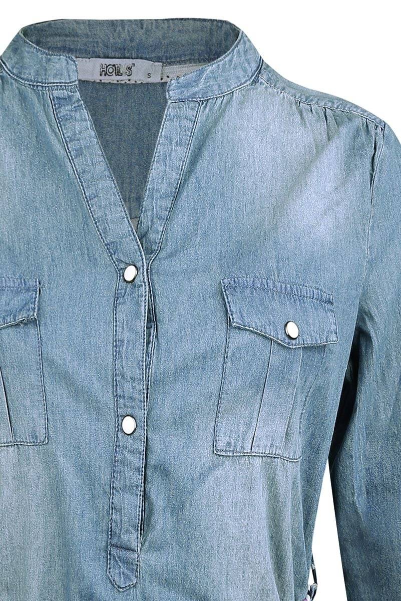 EMP "Patty" Bluse blau von Hailys Blitzverkäufe