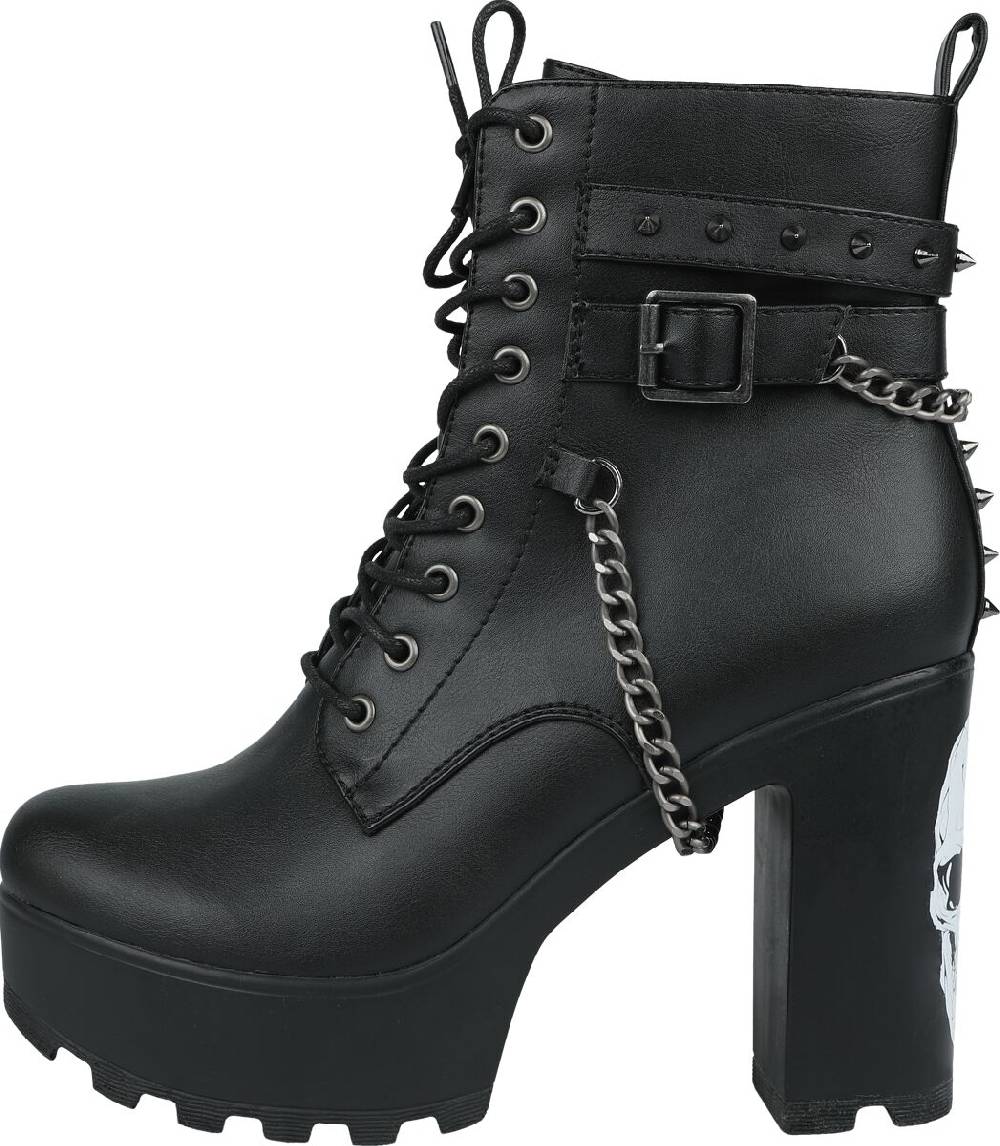 EMP High Heel schwarz von Rock Rebel by EMP Begrenztes Angebot