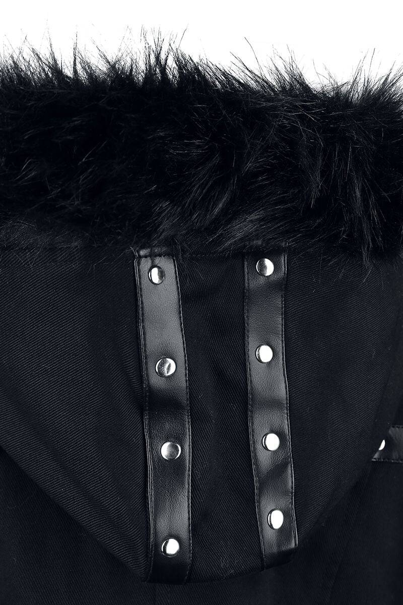 EMP Winterjacke schwarz von Gothicana by EMP Cyber Monday